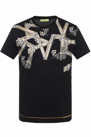 T-shirt z nadrukowanym wzorem, zdjęcie 1 T-shirt z nadrukowanym wzorem od Versace Jeans